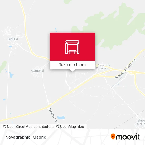 Novagraphic map