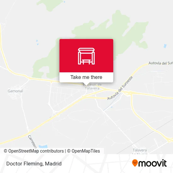 Doctor Fleming map