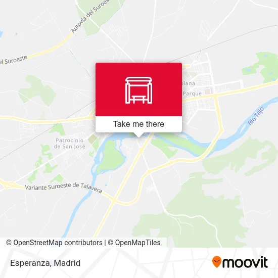 Esperanza map