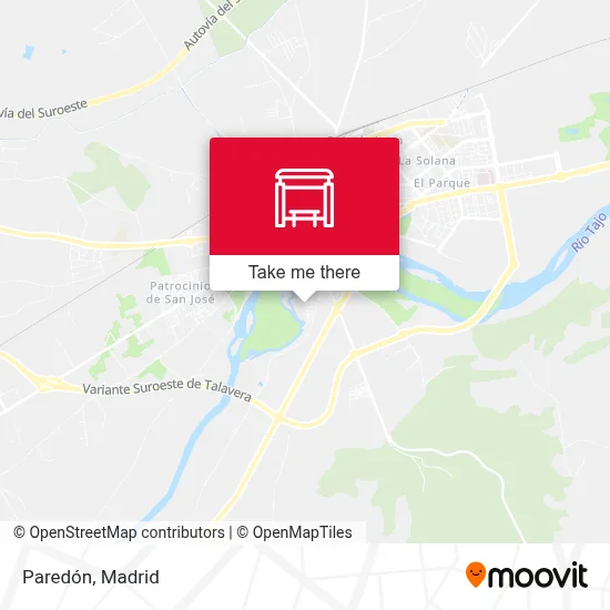 Paredón map