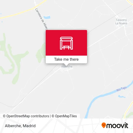 Alberche map