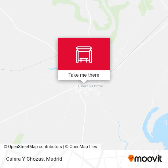 Calera Y Chozas map