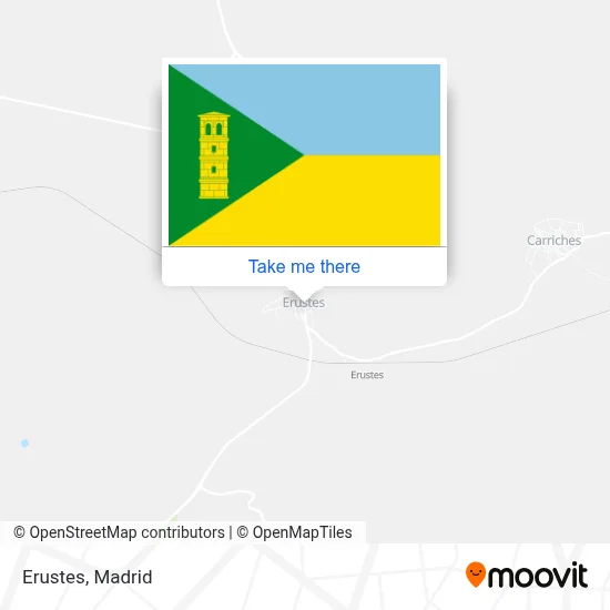 Erustes map