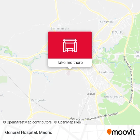 Hospital General map