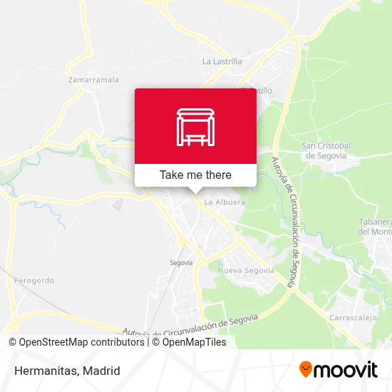 Hermanitas map