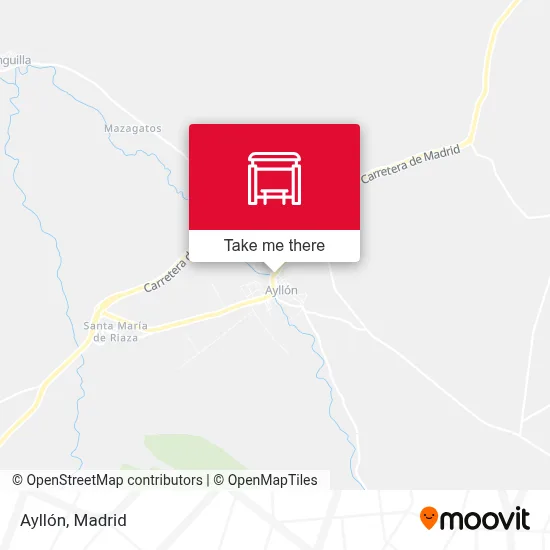 Ayllón map