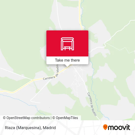 Riaza (Marquesina) map