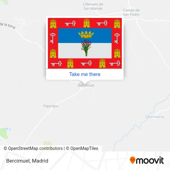Bercimuel map