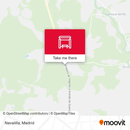 Navalilla map