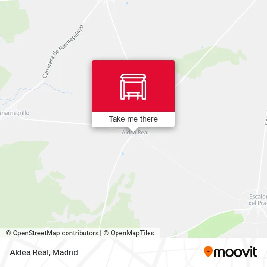Aldea Real map