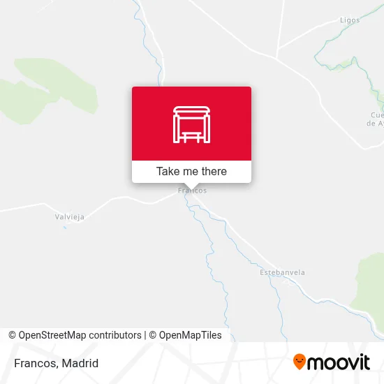 Francos map