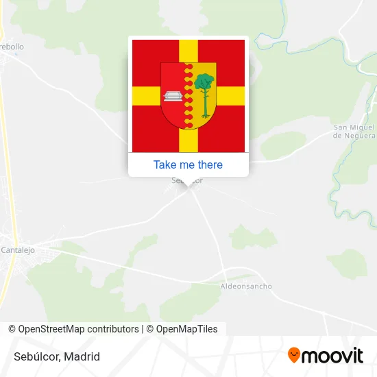 Sebúlcor map