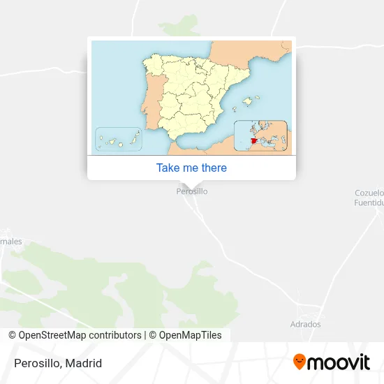 Perosillo map