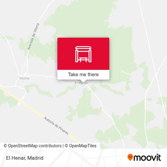 El Henar map