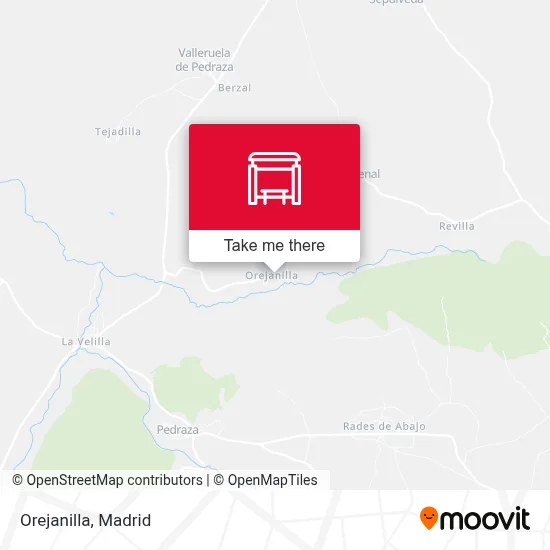 Orejanilla map
