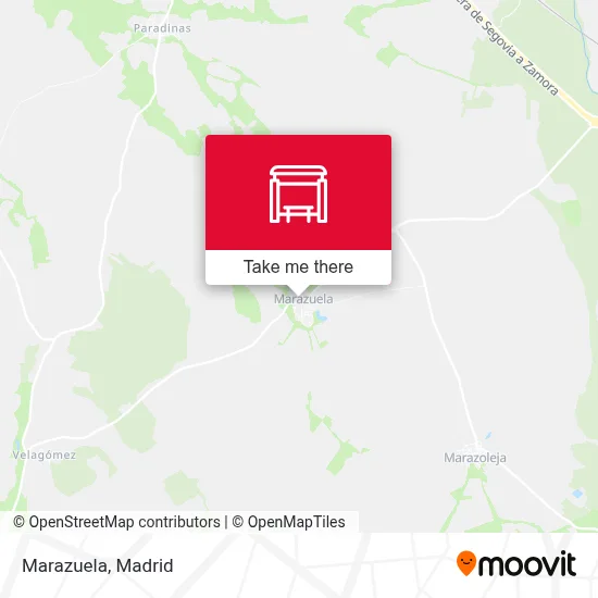 Marazuela map