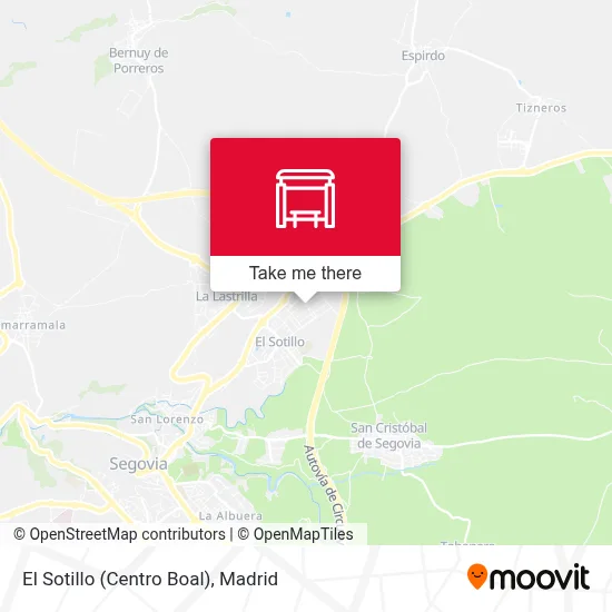 El Sotillo (Centro Boal) map