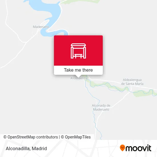 Alconadilla map