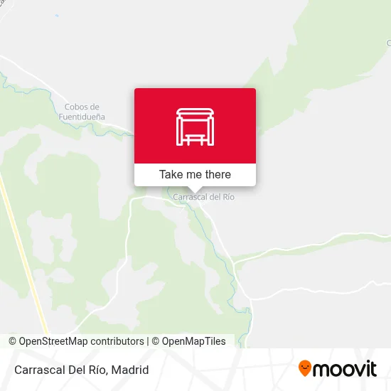 Carrascal Del Río map