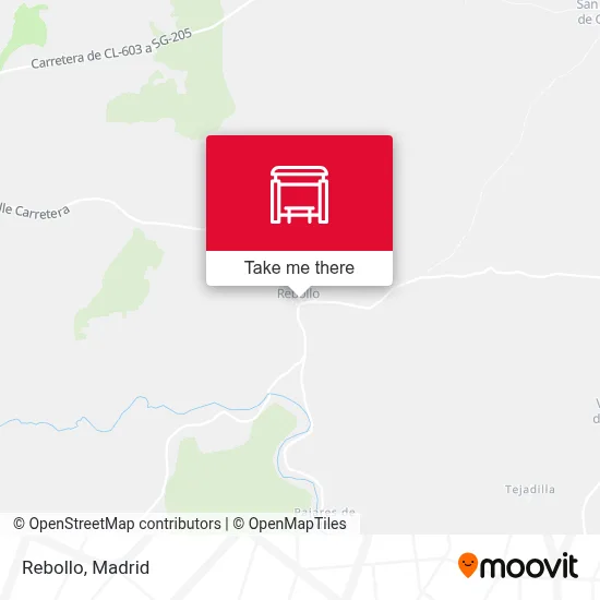 Rebollo map
