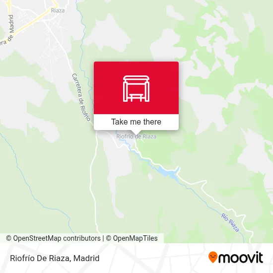 Riofrío De Riaza map