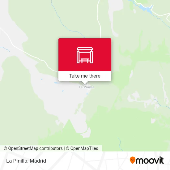 La Pinilla map