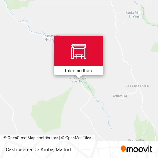 Castroserna De Arriba map
