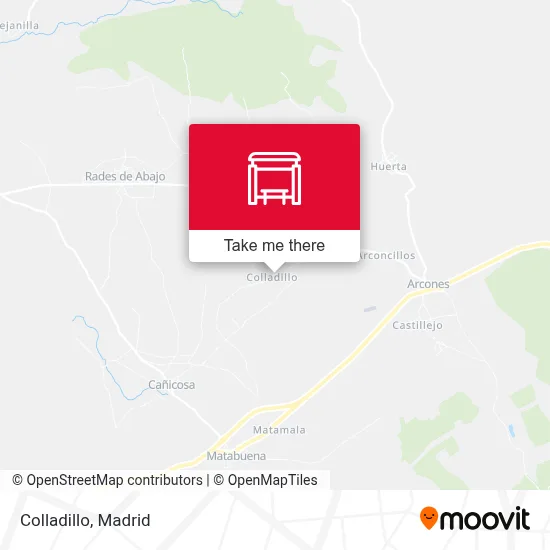 Colladillo map
