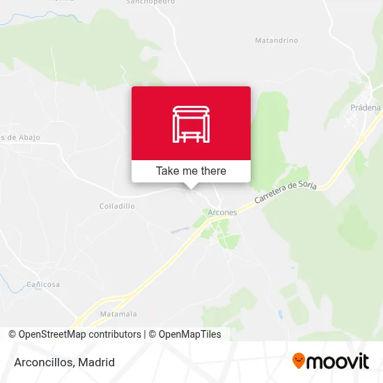 Arconcillos map