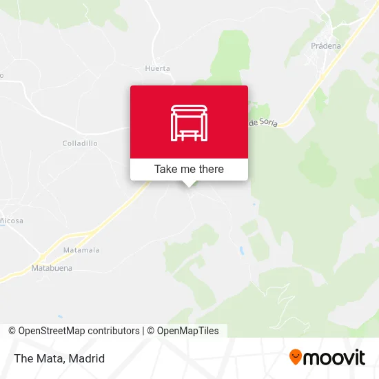 La Mata map