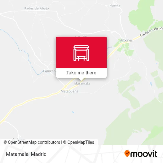 Matamala map