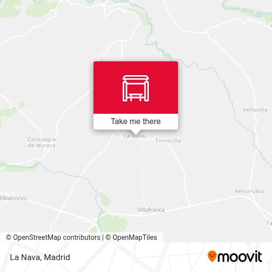 La Nava map