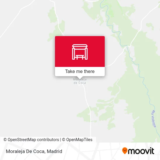 Moraleja De Coca map