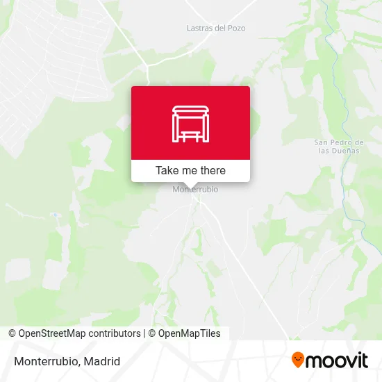 Monterrubio map