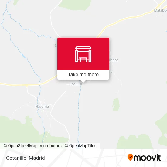 Cotanillo map