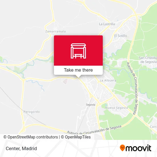 Centro map