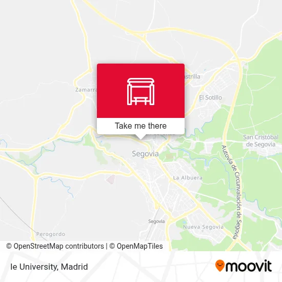 Ie University map