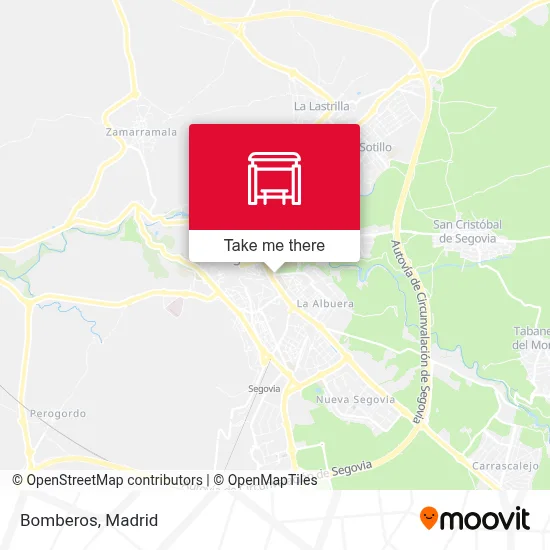 Bomberos map