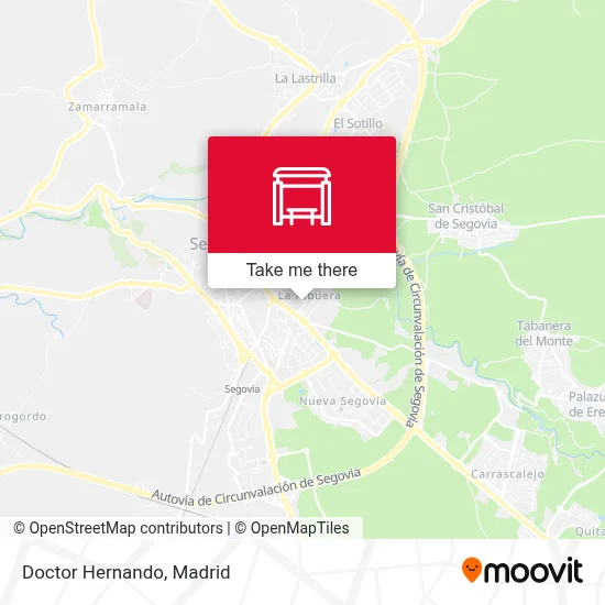 Doctor Hernando map