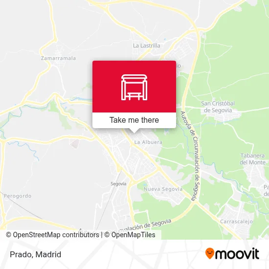 Prado map