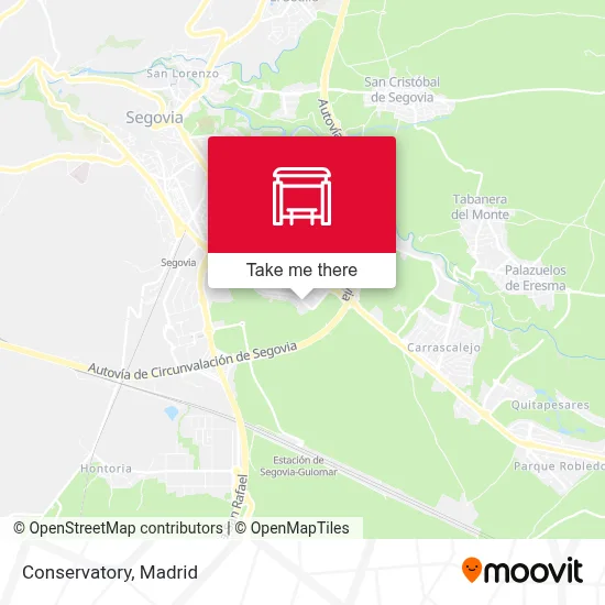 Conservatorio map