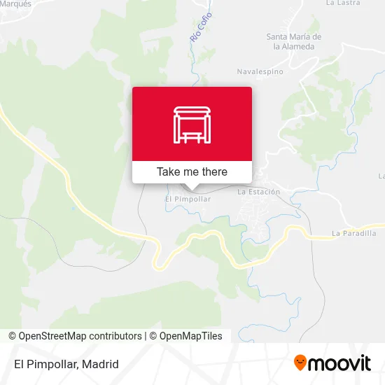 El Pimpollar map