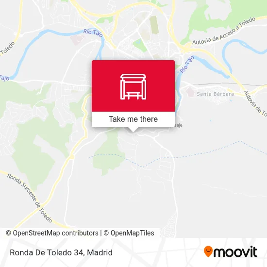 Ronda De Toledo 34 map