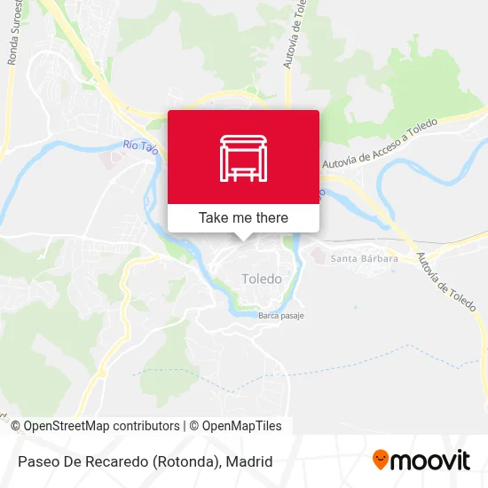 Paseo De Recaredo (Rotonda) map