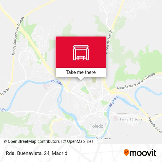 Rda. Buenavista, 24 map