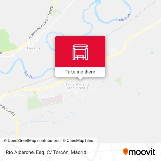 Río Alberche, Esq. C/ Torcón map