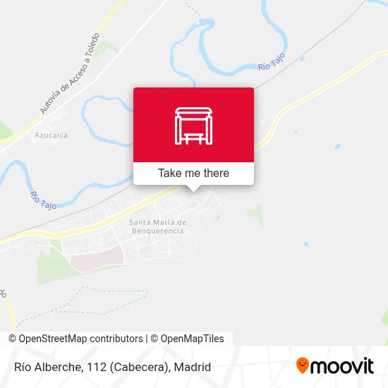Rio Alberche 112 (Cabecera) map