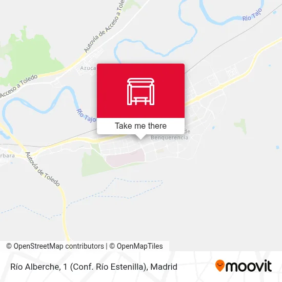 Río Alberche, 1 (Conf. Río Estenilla) map