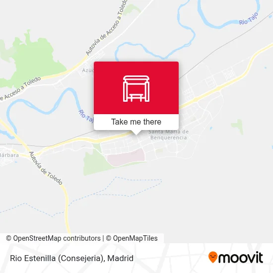 Rio Estenilla (Consejeria) map