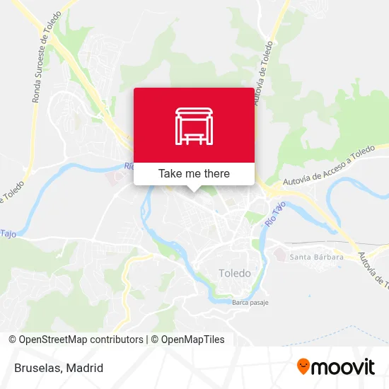 Bruselas map